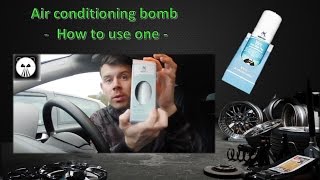 Air conditioning bomb  How to use one [upl. by Nelav352]