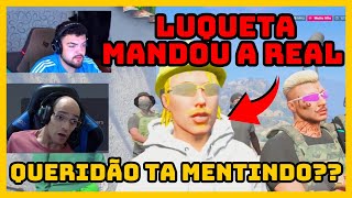 LUQUETA MANDOU A REAL SOBRE O HENRIQUE QUERIDÃO [upl. by Kimon65]