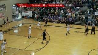 2013 Boys Basketball Tabiona at Duchesne [upl. by O'Malley]