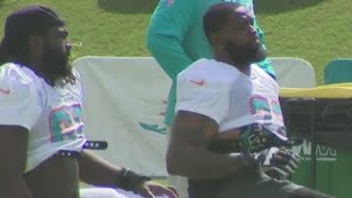 Miami Dolphins Camp continues [upl. by Ecerehs]