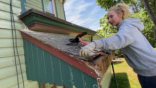 How to Shingle a Roof  Step by Step [upl. by Aekahs]