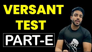 VERSANT TEST Part E Passage Reconstruction  COMMON QUESTIONS [upl. by Floss462]