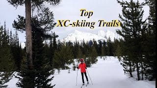 Top Best CrossCountry Skiing trails in Kananaskis Country and Banff National Park [upl. by Orion]