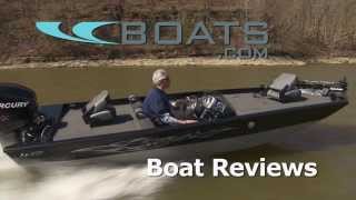 Lowe Stinger 18 HP Aluminum Bass Boat Review  Performance Test [upl. by Wootten]