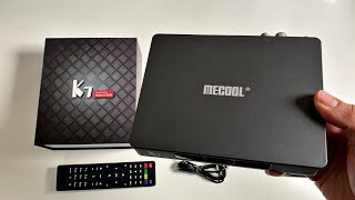 Mecool K7 HYBRID Full Android TV Box  MultiTV Tuner  DVB T2S2C  S905X2 CPU [upl. by Hannibal]