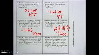 20182019 Adding and Subtracting Word Problems [upl. by Asirrak]