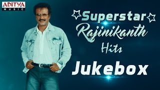 SuperStar Rajinikanth Hits  Telugu Songs Jukebox [upl. by Yrojram]