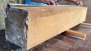 From Scratch to Perfection A Young Woodworker Crafts an Exquisite and Robust Wooden Table [upl. by Raimundo993]