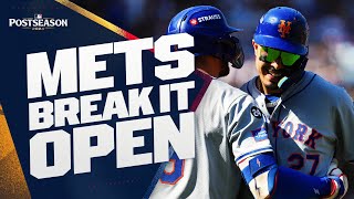 METS BREAK IT OPEN Mark Vientos GRAND SLAM HIGHLIGHTS a HUGE Mets 2nd inning 🔥 Full inning [upl. by Conall]