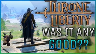 Is Throne and Liberty Good  Throne and Liberty Review [upl. by Rtoip]