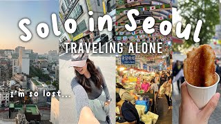 Korea Travel Vlog Traveling ALONE to Korea 2023 [upl. by Norine694]