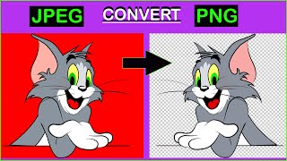 HOW TO CONVERT JPG PHOTOS to PNG QUICKLY  Adobe Photoshop CC TUTORIAL  HOW TO MAKE A PNG IMAGE [upl. by Garlinda185]