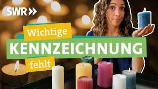 Kerzen Teelichter Bienenwachs und LED – hinter den Kulissen I Ökochecker SWR [upl. by Eaves]