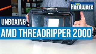 AMD Threadripper 2990WX und 2950X  Unboxing [upl. by Nekcarb]