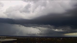 DFW weather Clouds roll through Weatherford Thursday afternoon [upl. by Afatsum]