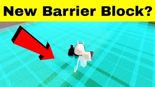 ROBLOX BEDWARS just added barrier blocks…… [upl. by Atirac]