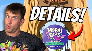 Mardi Gras Details at Universal Orlando ANNOUNCED [upl. by Eeliah22]