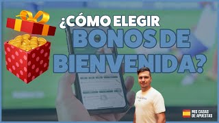 BONOS de BIENVENIDA para APUESTAS  TRUCOS para ELEGIR BIEN ✅ [upl. by Erasmo]