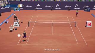 Matchpoint tennis Championships carrière semi pro MPT 3 dual sense PS5 gameplay [upl. by Lizabeth]