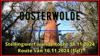 Oosterwolde Stellingwerf wandeltocht [upl. by Atekihs]