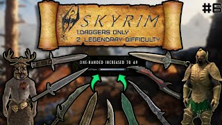 Forsworn Showdown Epic Skyrim Battle Leveling Up Skyrim Ep6 Daggers only [upl. by Nevarc11]