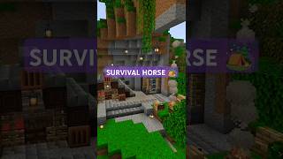 Build a survival camp 🏕️ shorts minecraft [upl. by Yesdnyl626]