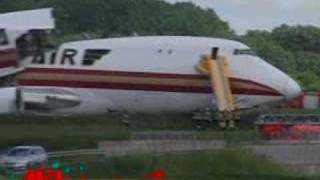 Raw Video 747 Crashes Splits in 2 [upl. by Blithe]