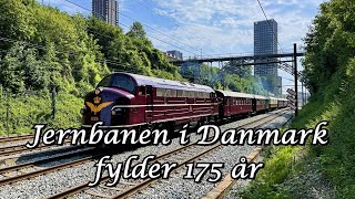 Jernbanen i Danmark fylder 175 år [upl. by Peale631]