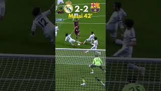 Real Madrid vs Barcelona 43 Highlights shortsviral football [upl. by Adneral]