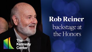 Rob Reiner backstage at the 46th Kennedy Center Honors 2023 [upl. by Kho]