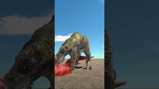 Epic Battle Trex vs Titanoboa [upl. by Odraner631]