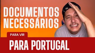 Documentos para ENTRAR em Portugal 🇵🇹 Quais documentos eu utilizei em Portugal [upl. by Bernadene]