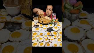 50 EGGS OMELETTE EATING CHALLENGE mukbang asmrmukbang asmrvideos foodeating asmreating [upl. by Ordnaxela410]