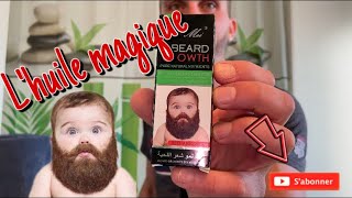 Huile à barbe booster Beard Growth [upl. by Xela]