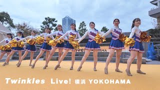 POP amp CUTE Live 横浜 YOKOHAMA 2024 みんなのステージ vol6 Twinkles 明治学院大チアダンスサークルさんのチア・ダンス・パフォーマンス [upl. by Atikahs677]