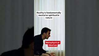 Metaphysical Idealism vs Metaphysical Materialism philosophy psychology tylerdurden [upl. by Violante]