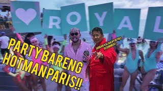 ABIS 80JT PARTY BARENG HOTMAN PARIS DI OMNIA ROYALTRIP [upl. by Eisle]