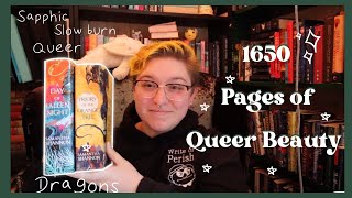 Priory of the Orange Tree and Day of Fallen Night Reading Vlog [upl. by Jeno]