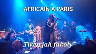 Africain A Paris  Tiken Jah Fakoly  ACOUSTIC TOUR LIVE [upl. by Ynnob]