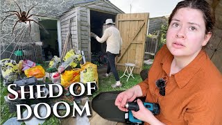 Big Cleanout of the Garden Shed Antique tools amp more Scottish Country Life Living in Scotland [upl. by Rimidalv471]