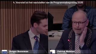 Inbreng Rutger Bouwman SO  Programmabegroting 2025 Gemeente Oldenzaal [upl. by Eira]