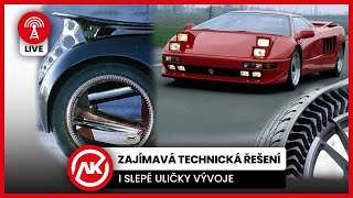 Technické zajímavosti a slepé uličky ve vývoji aut  LIVE [upl. by Holtz]