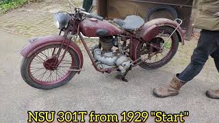 NSU 301T from 1929 quotstartquot [upl. by Ravel246]