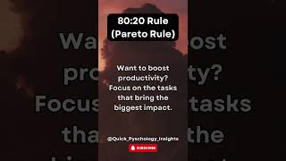 Boost Productivity with the 8020 Rule  Pareto Principle Explained [upl. by Theresa]