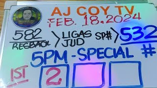 582 REBACKLIGAS 532 NEXT 5PM SPECIAL PAHABOL AJCOYTV [upl. by Nnyleak]