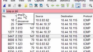 Navigating with Wireshark and ICMP DNS ping [upl. by Jaquelyn856]