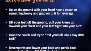 Flat Belly Exercise You Can Do Anywhere [upl. by Artened]