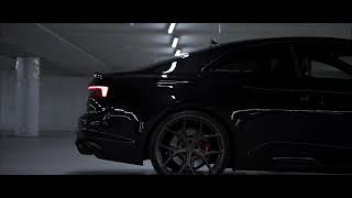 Audi RS5 Vossen Wheels STRAIGHT PIPED  CARSHUTTERS [upl. by Deach]