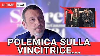 SANREMO 2024 Polemica sulla Vincitrice Non doveva vincere lei loro hanno [upl. by Resneps830]