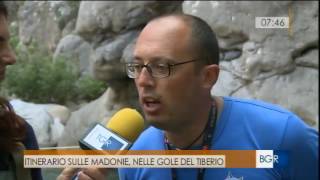 Gole di Tiberio a Buongiorno Regione RAI 3  5 maggio 2016 [upl. by Ecerehs]